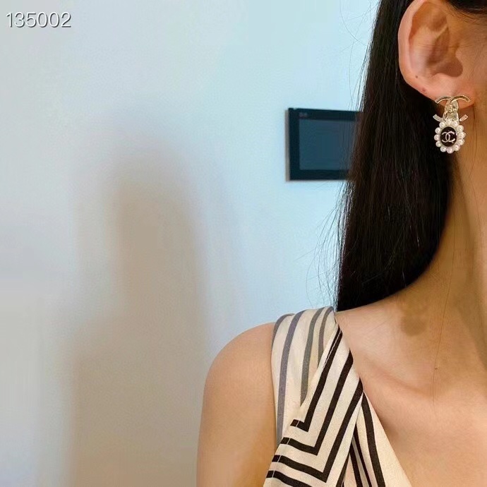 Chanel Earrings Silver