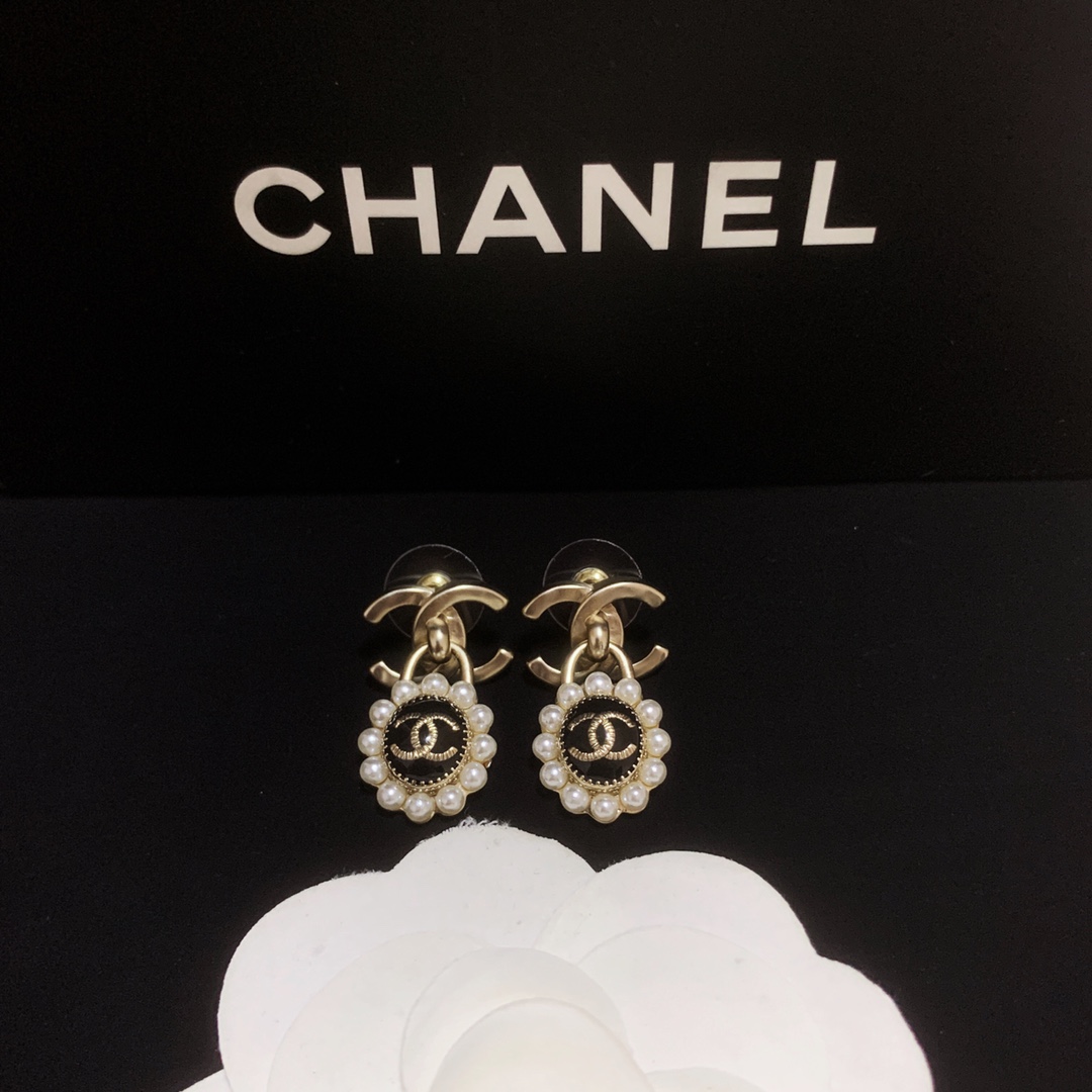 Chanel Earrings Silver