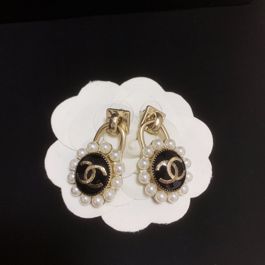 Chanel Earrings Silver