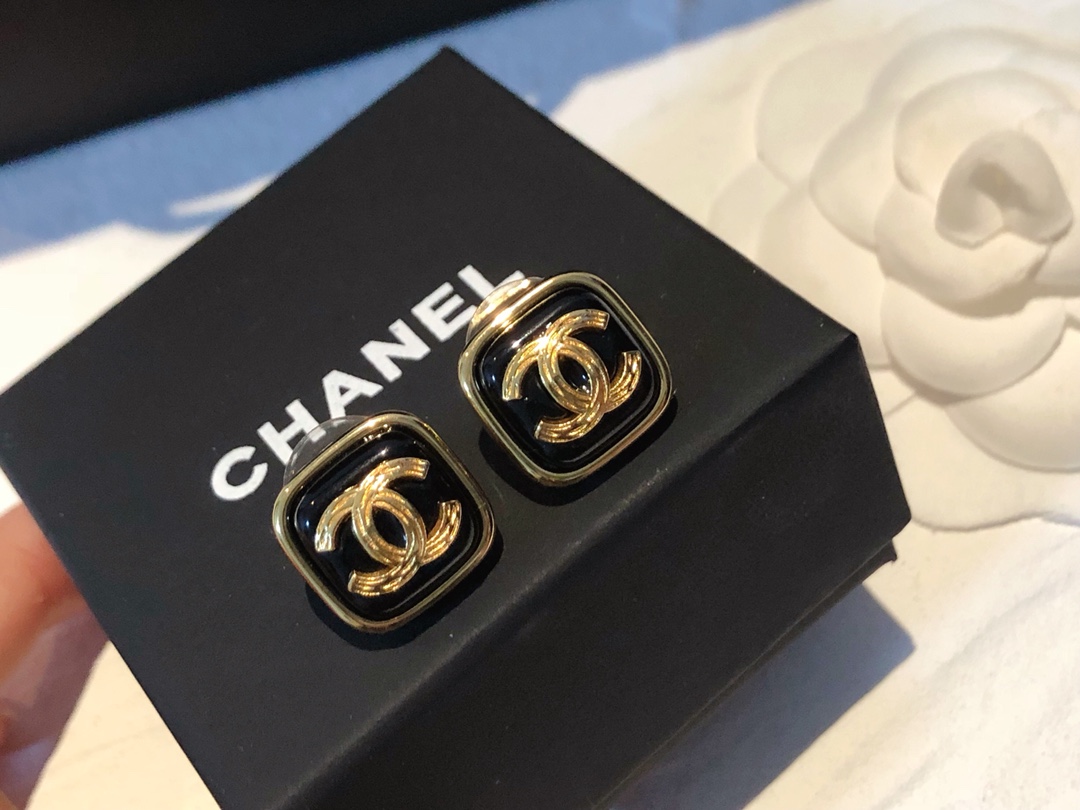 Chanel Earrings Silver
