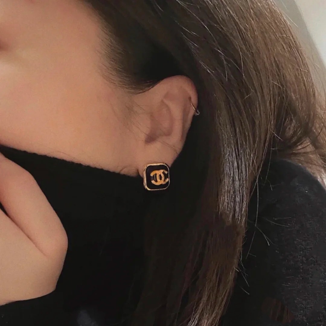 Chanel Earrings Silver