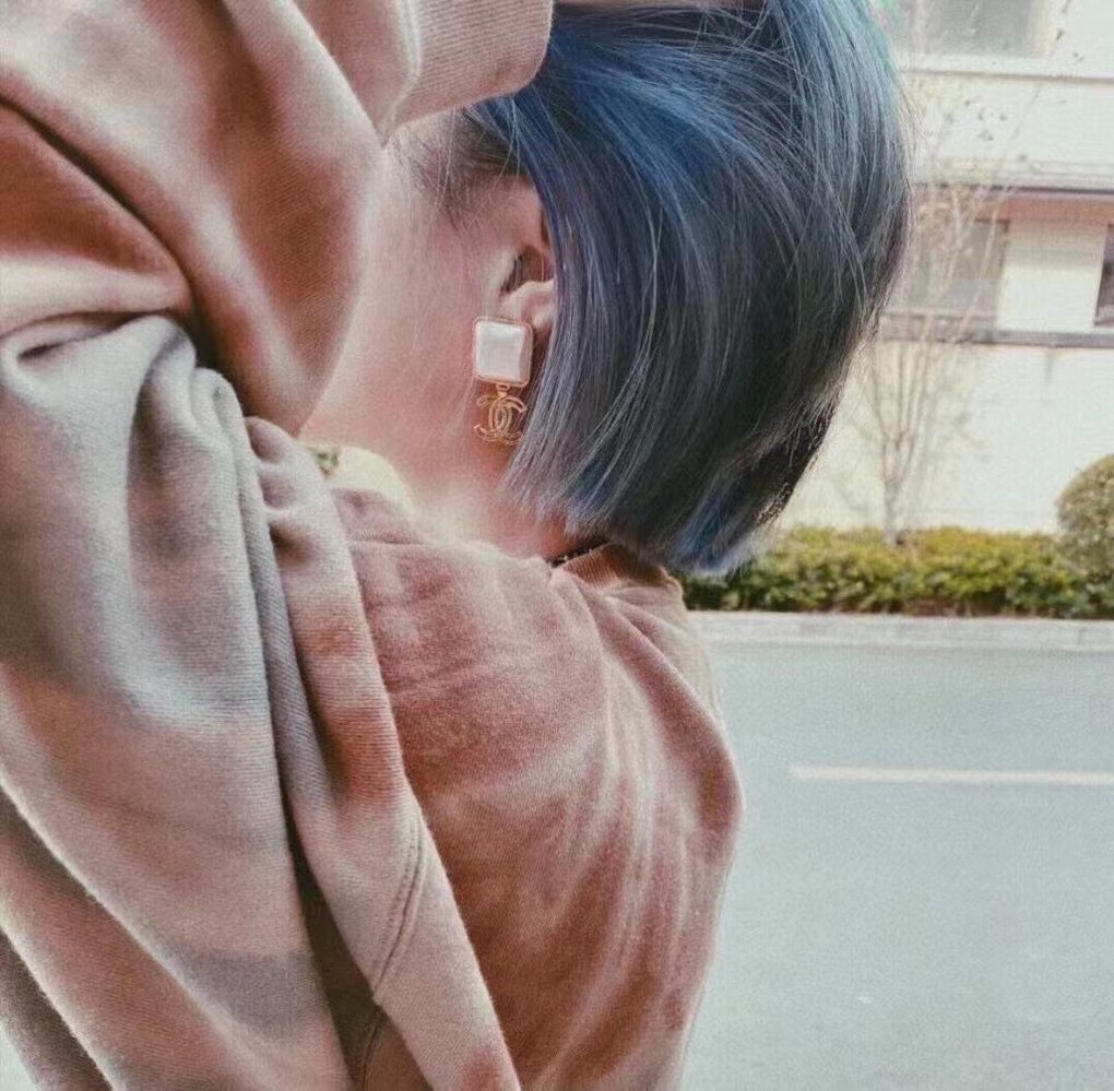 Chanel Earrings Silver