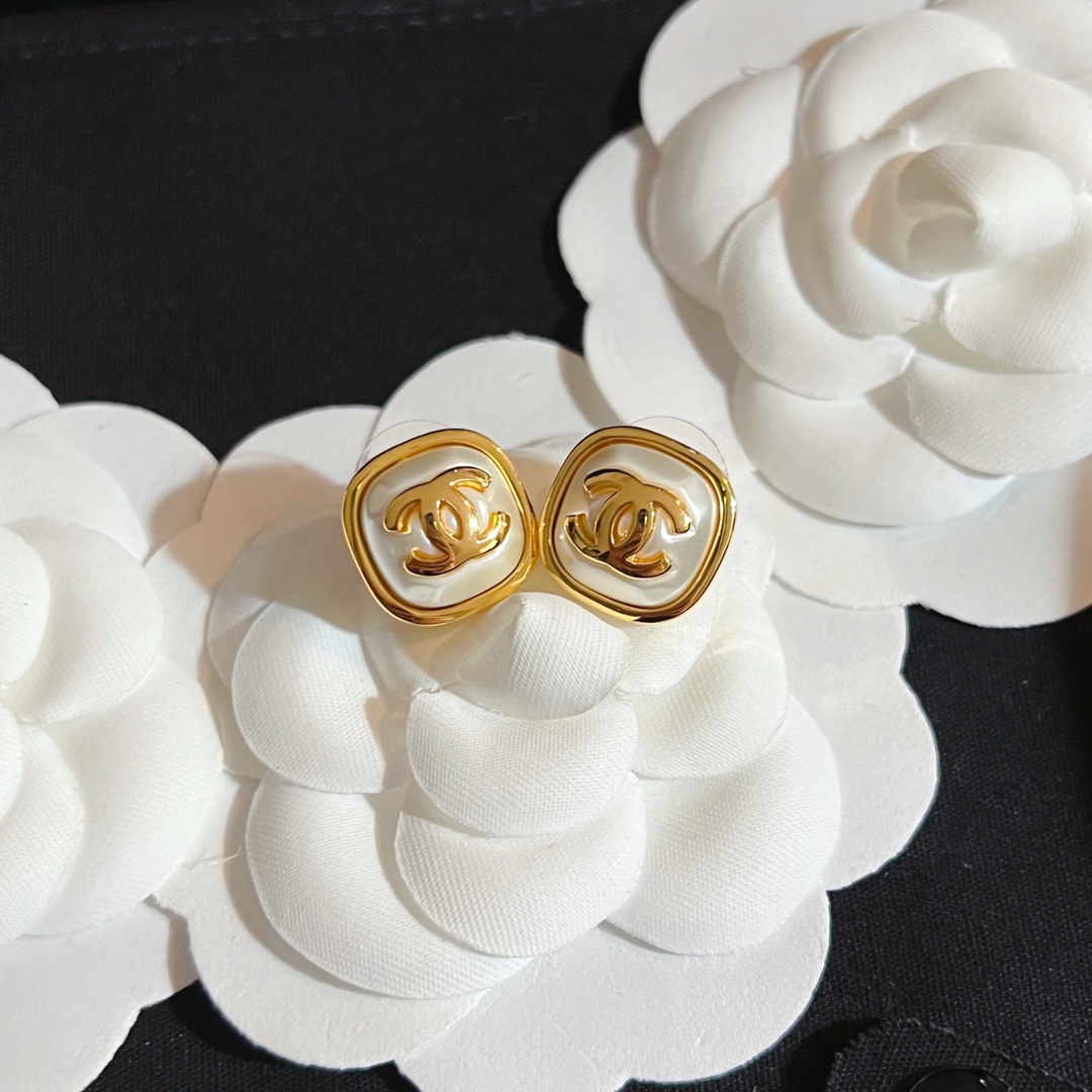 Chanel Earrings Silver