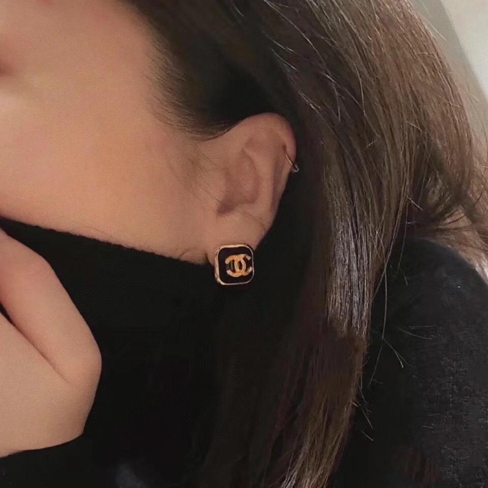 Chanel Earrings Silver