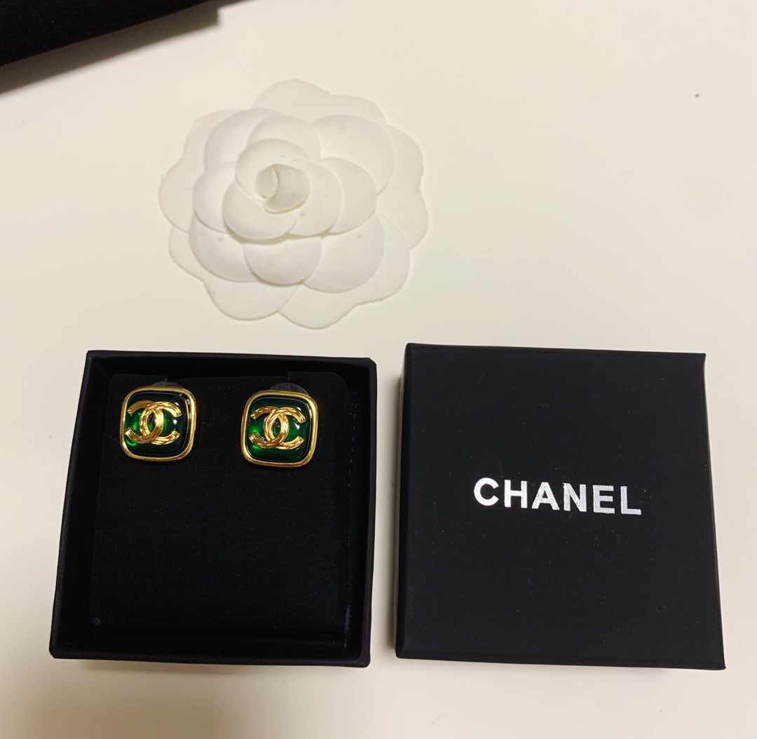 Chanel Earrings Silver
