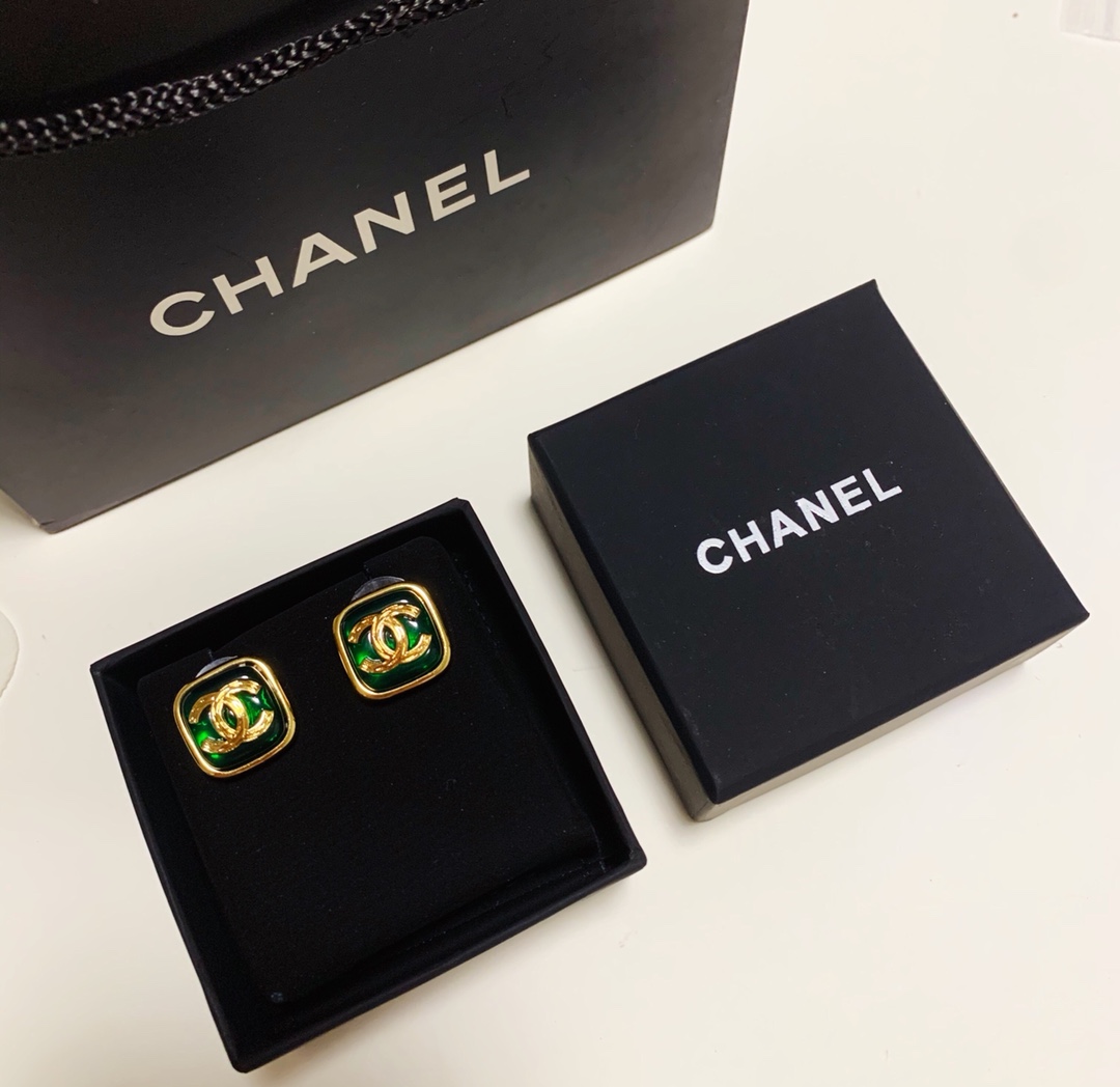 Chanel Earrings Silver