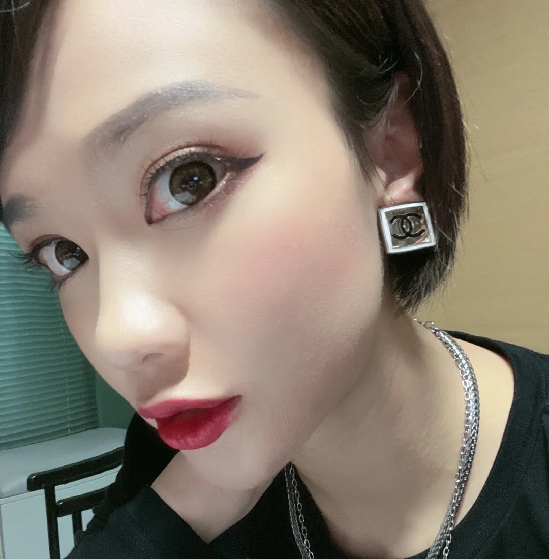 Chanel Earrings Silver