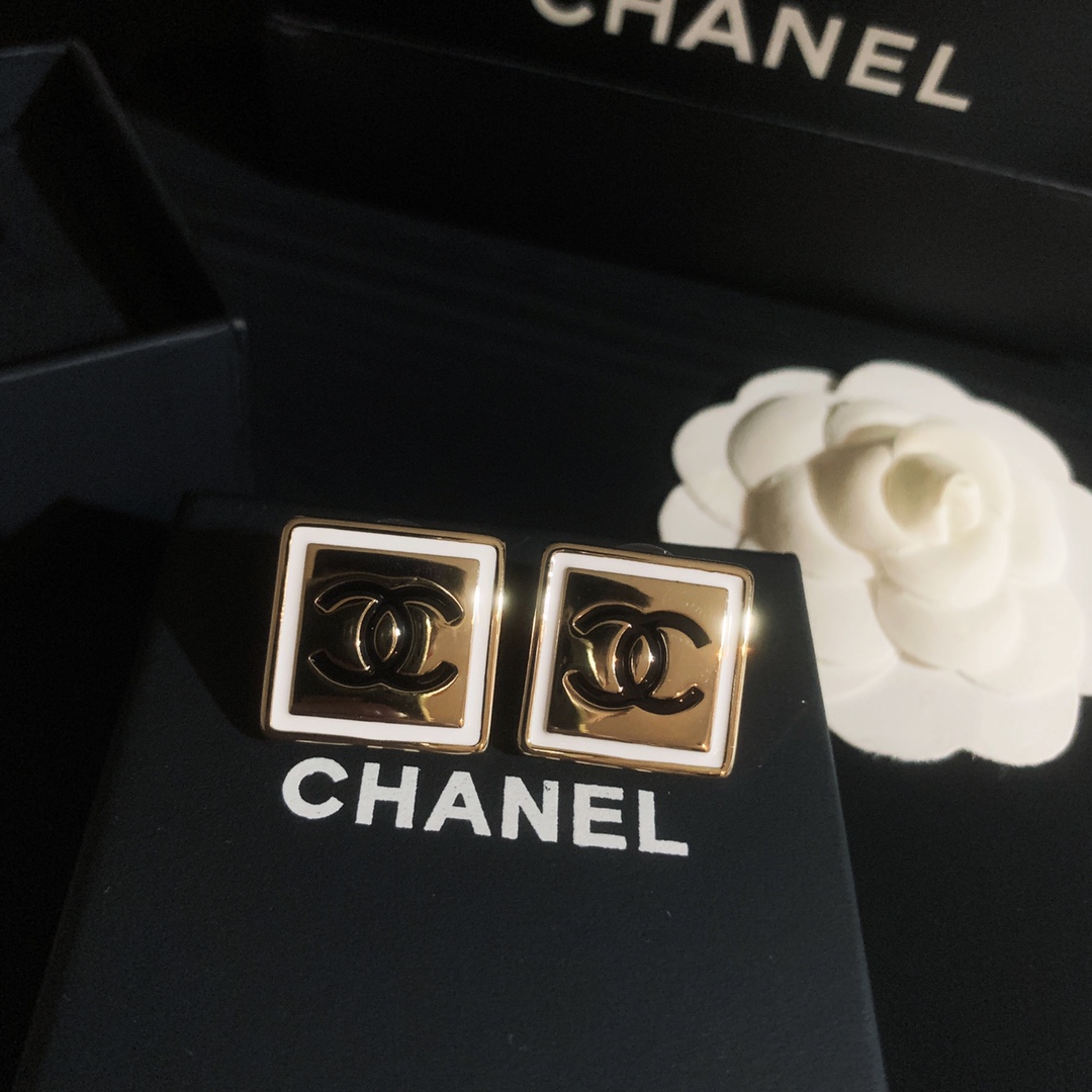 Chanel Earrings Silver