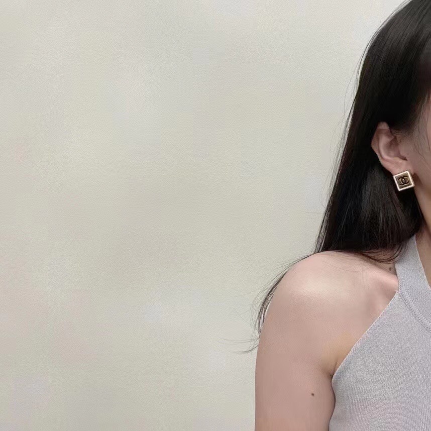 Chanel Earrings Silver