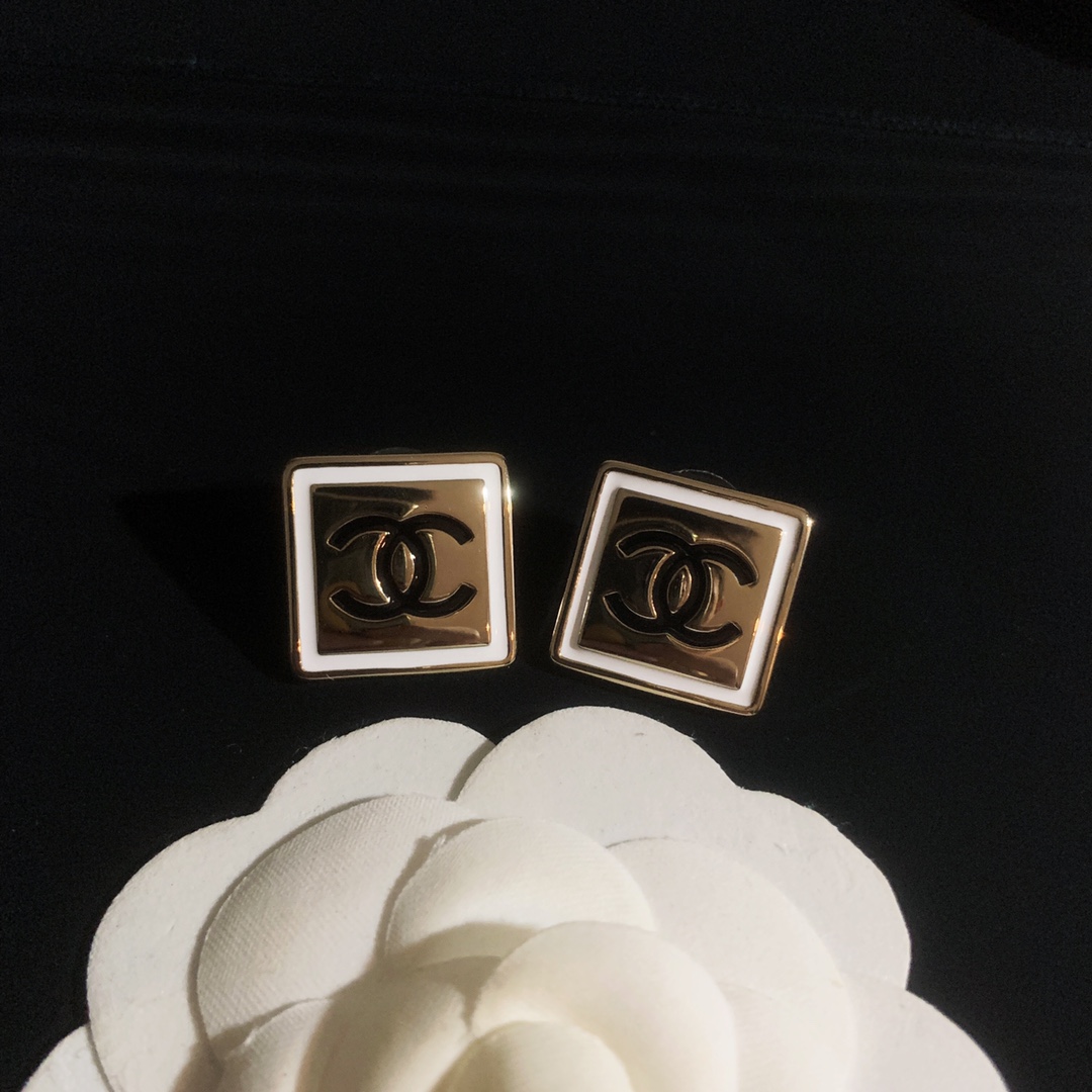 Chanel Earrings Silver