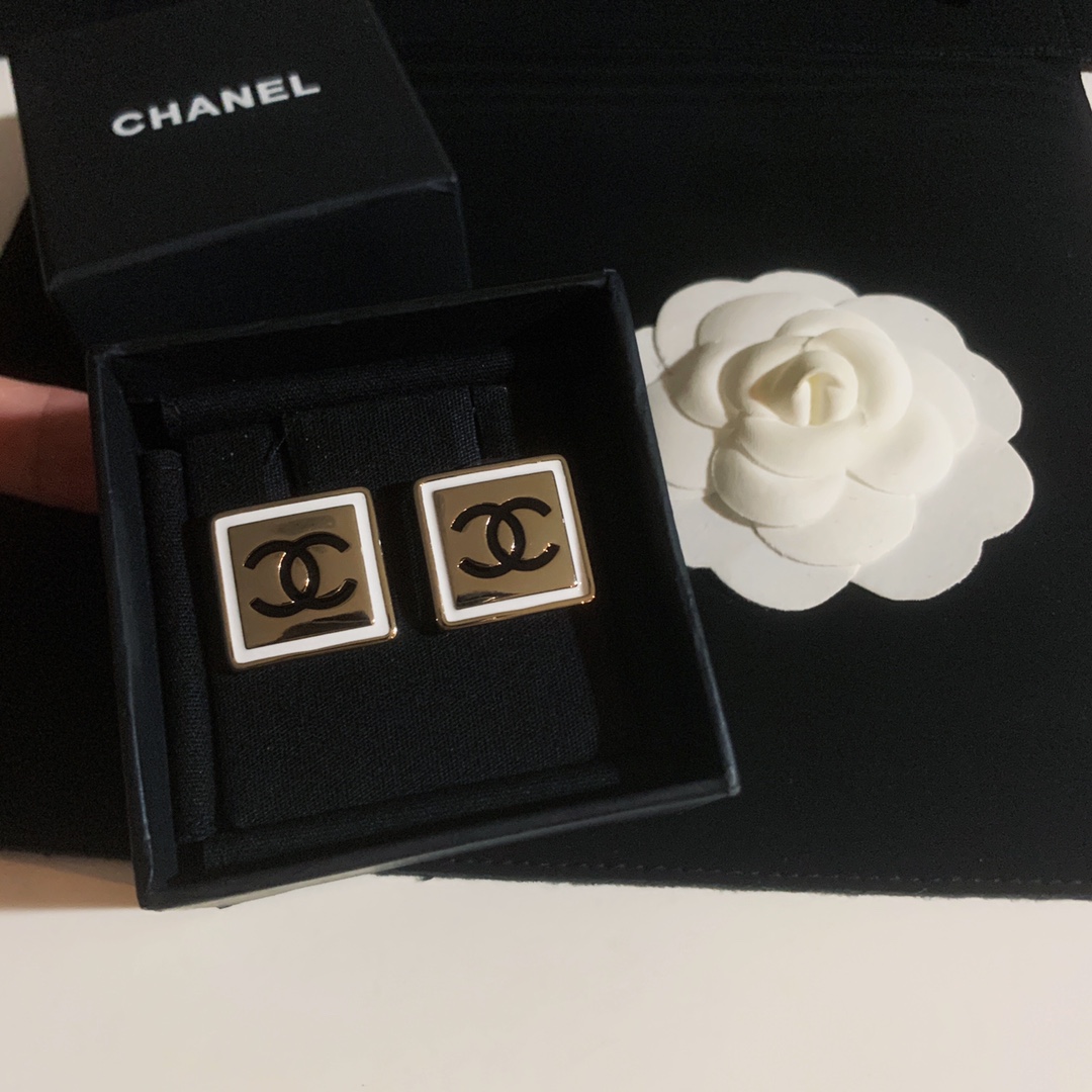 Chanel Earrings Silver