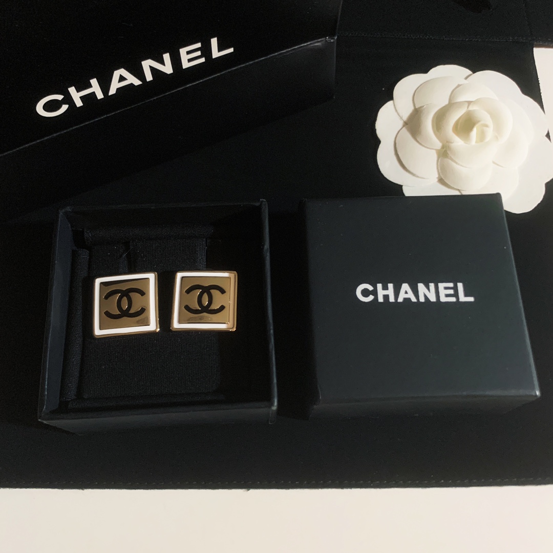 Chanel Earrings Silver