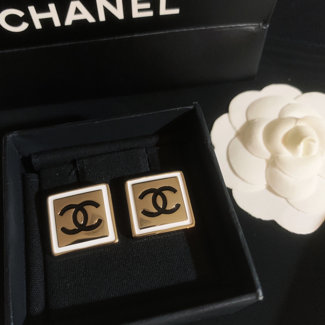 Chanel Earrings Silver