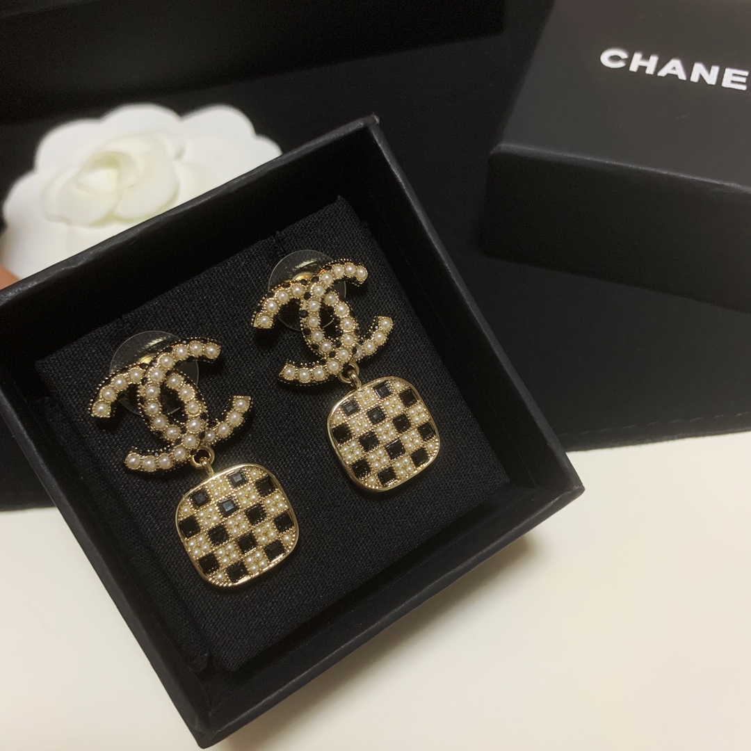 Chanel Earrings Silver