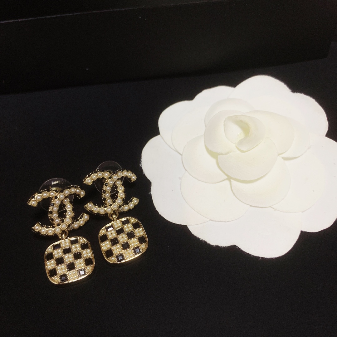 Chanel Earrings Silver