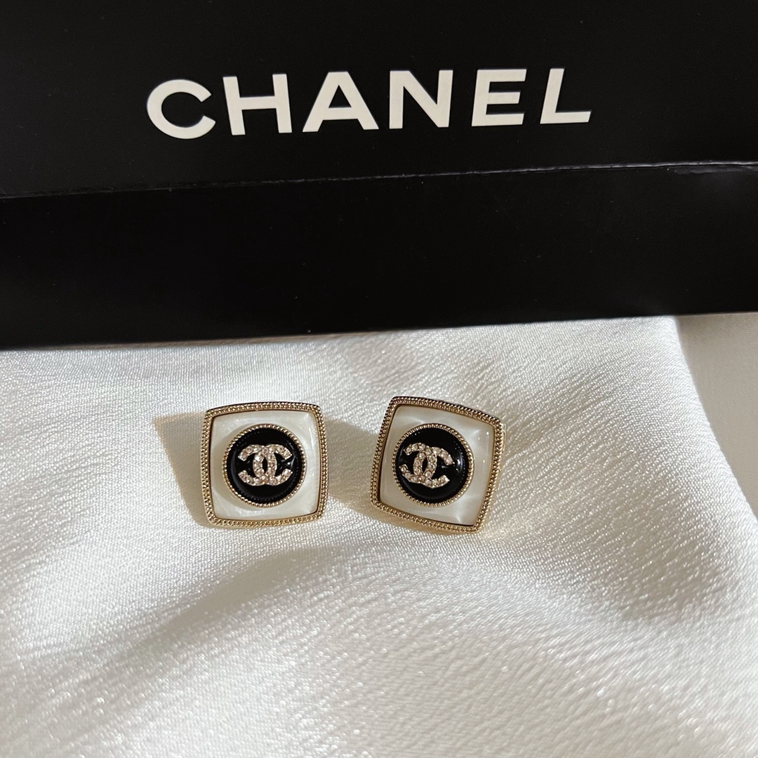 Chanel Earrings Silver