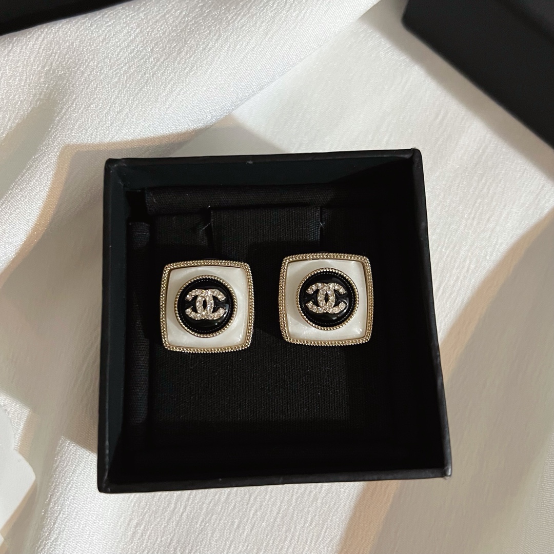 Chanel Earrings Silver