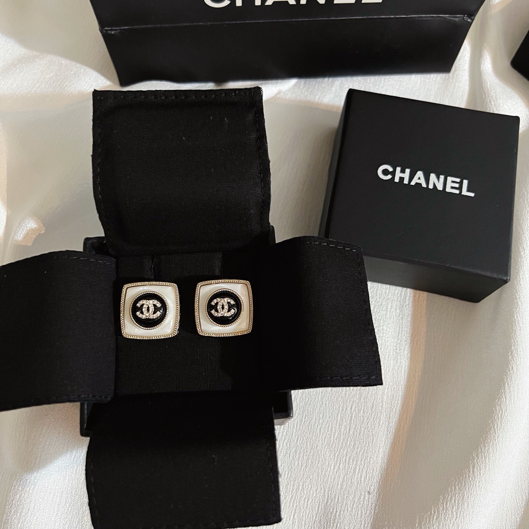 Chanel Earrings Silver