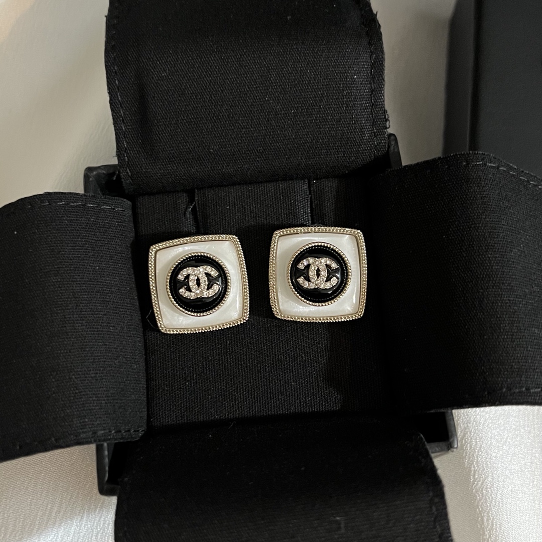 Chanel Earrings Silver