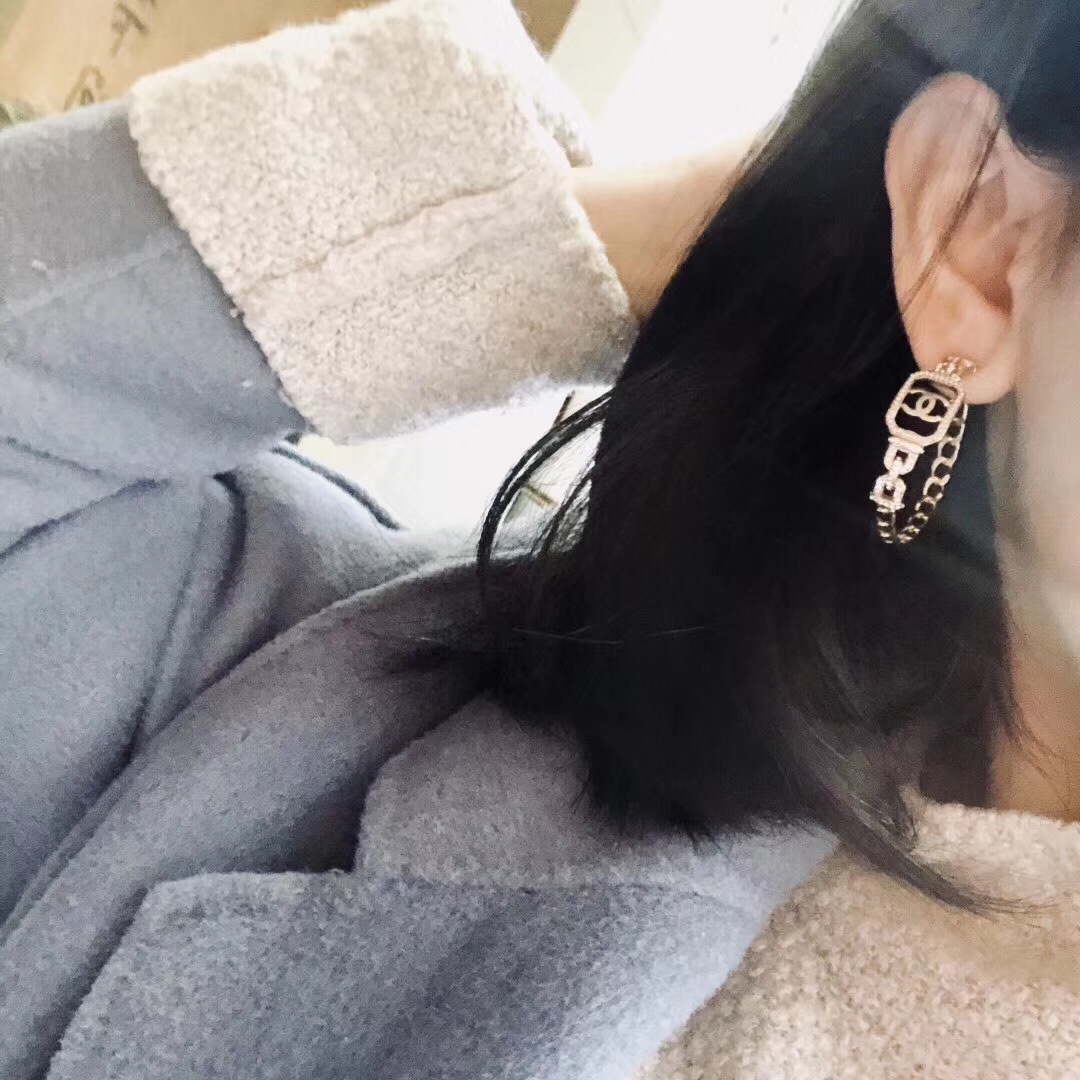 Chanel Earrings Silver