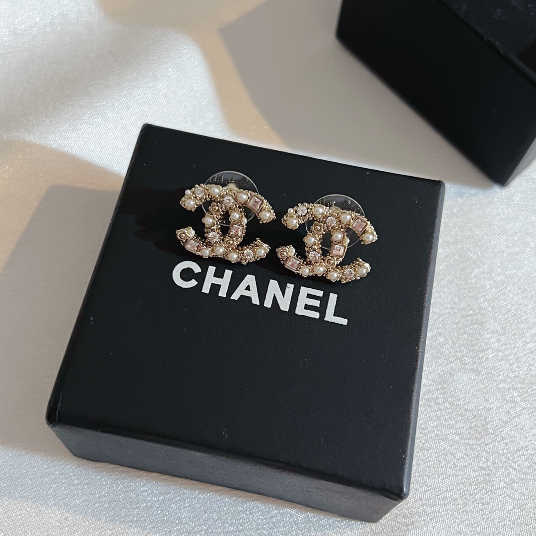 Chanel Earrings Silver