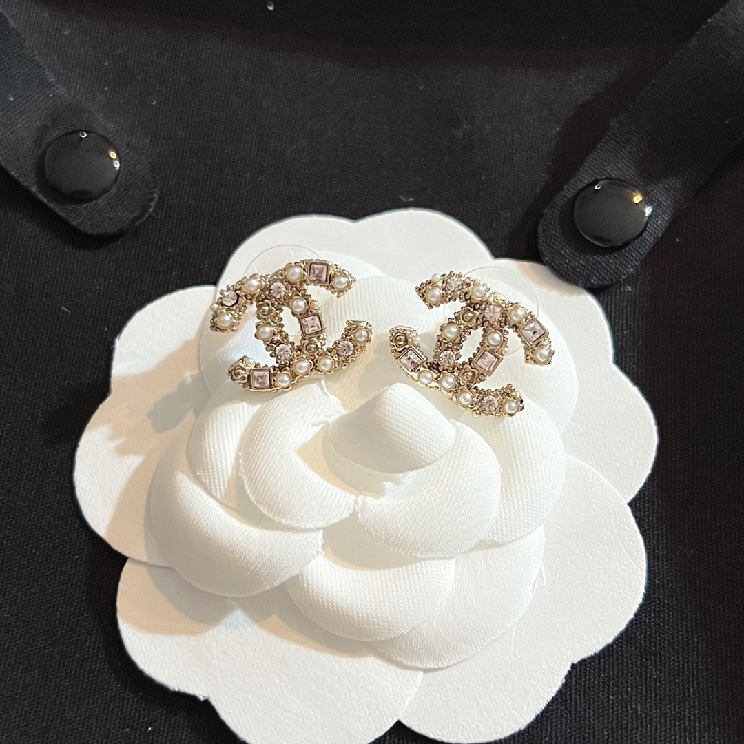 Chanel Earrings Silver