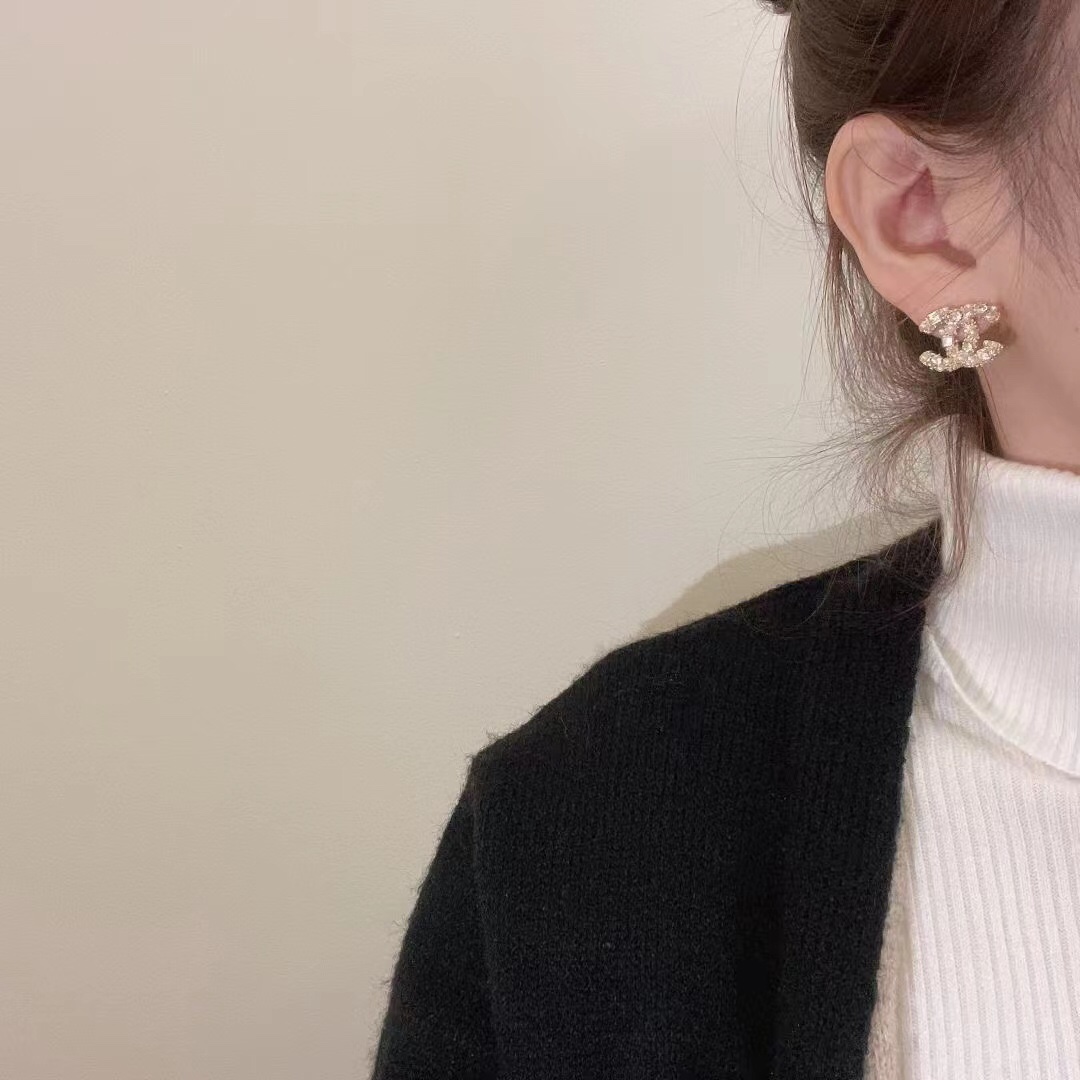 Chanel Earrings Silver