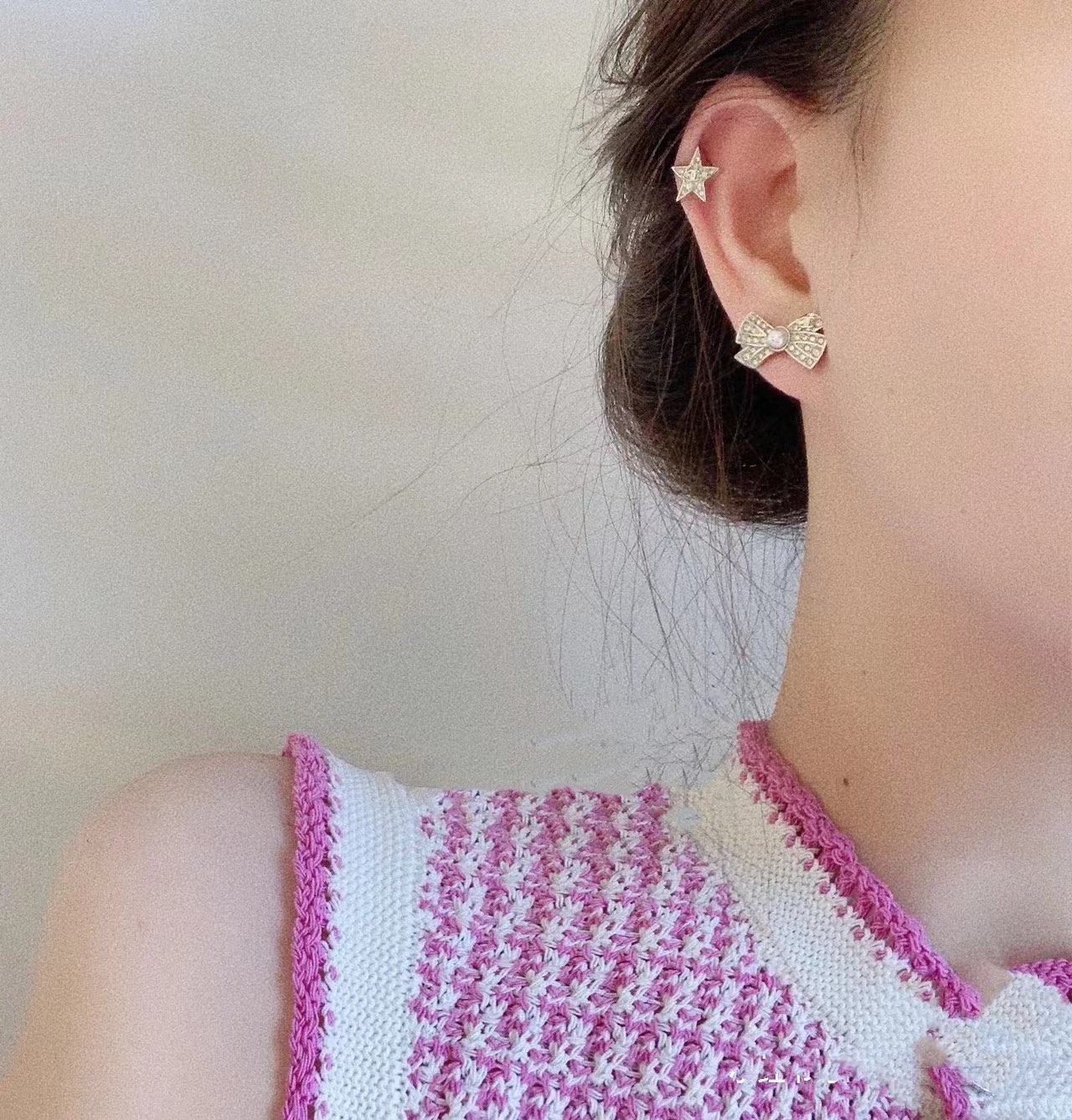 Chanel Earrings Silver