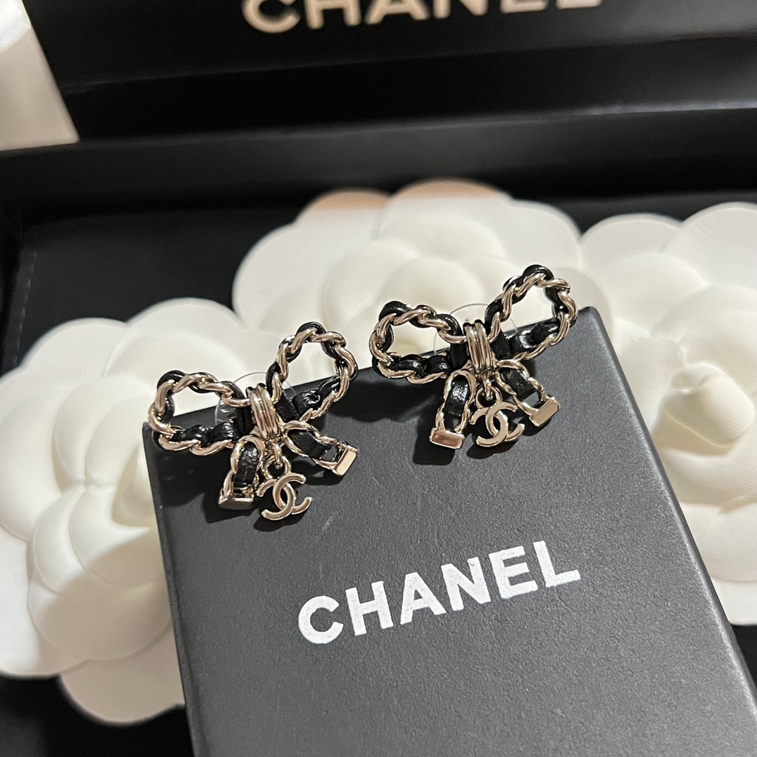 Chanel Earrings Silver