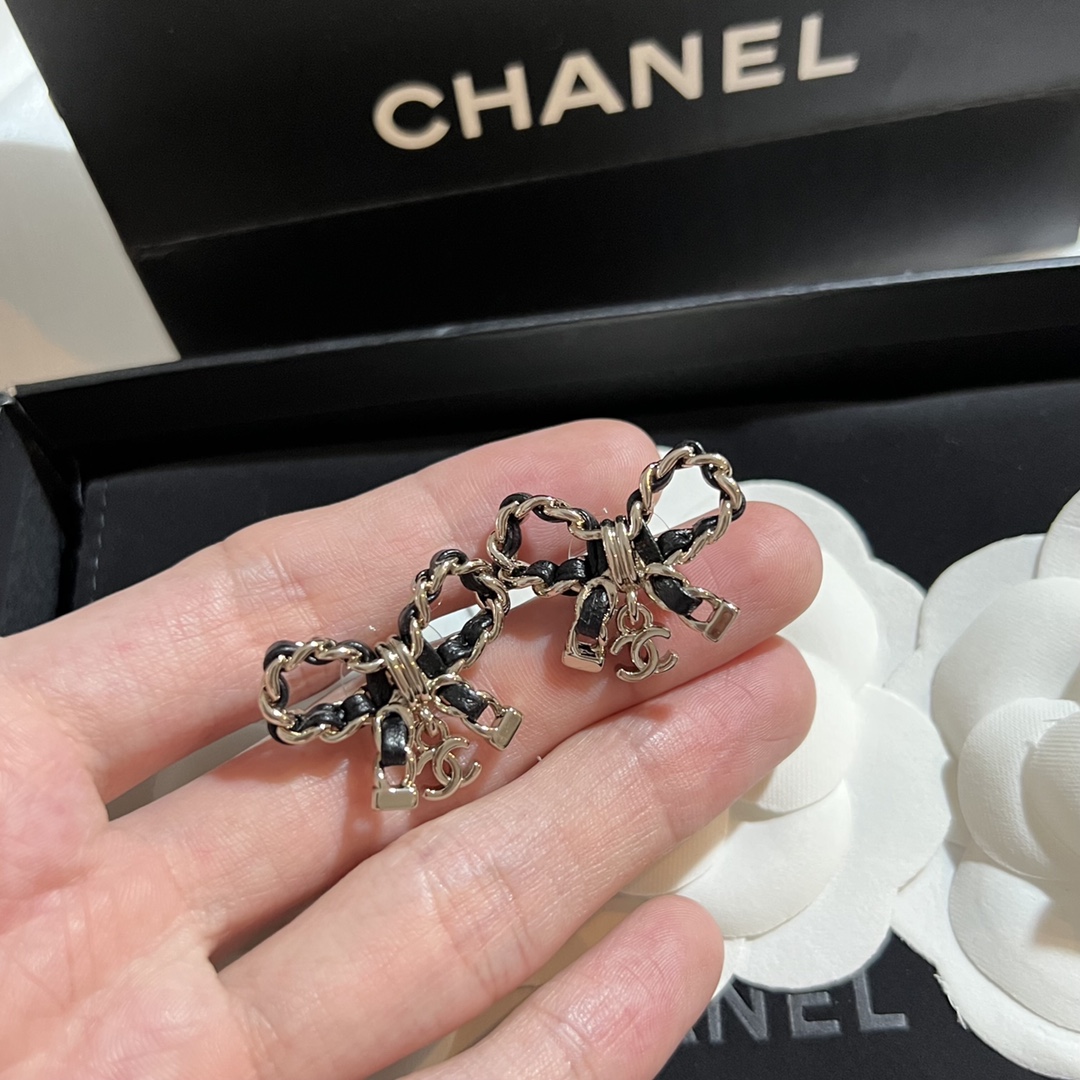 Chanel Earrings Silver