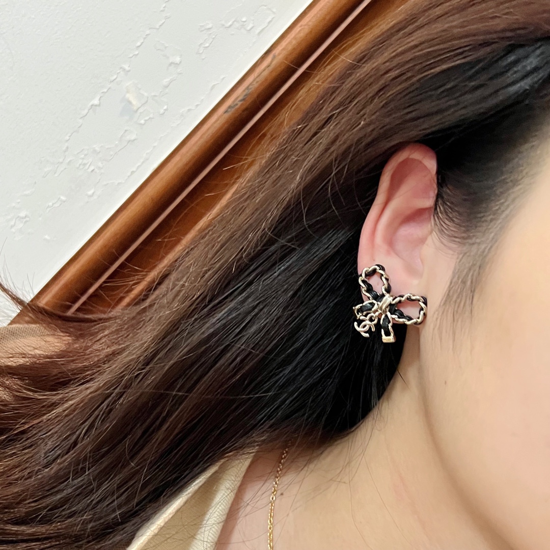 Chanel Earrings Silver