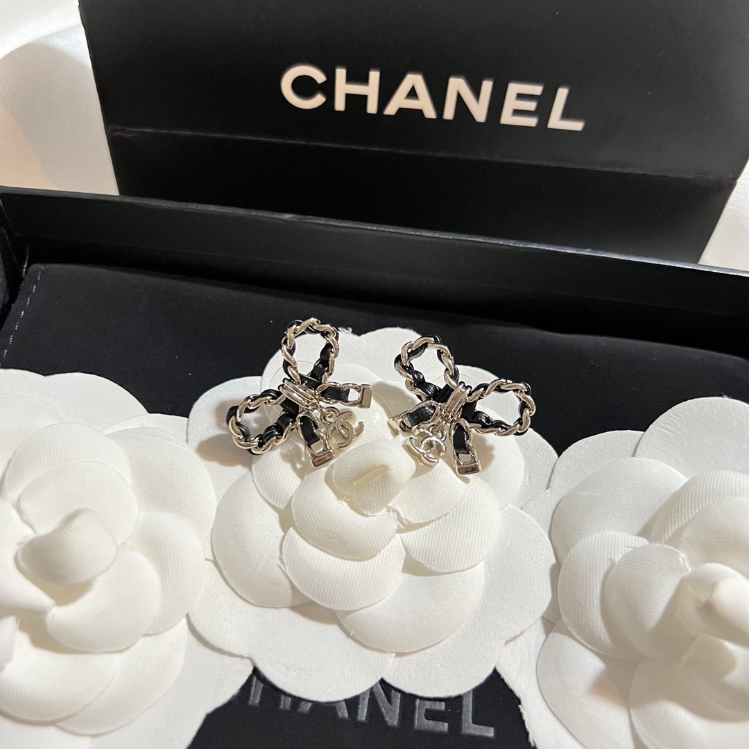 Chanel Earrings Silver