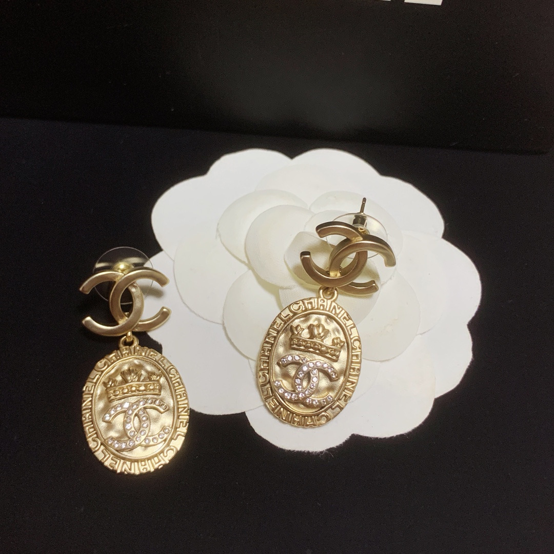 Chanel Earrings Silver