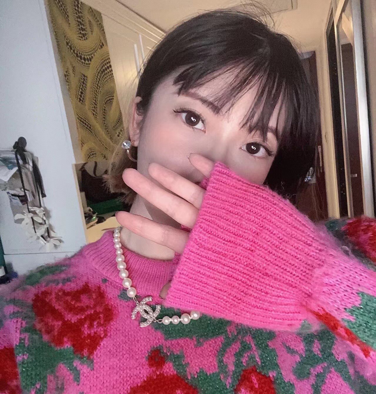 Chanel Necklace Pearl