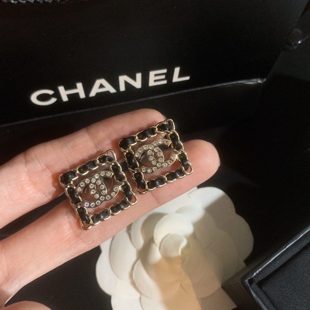 Chanel Earrings Silver