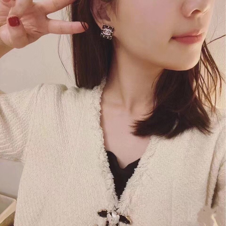 Chanel Earrings Silver