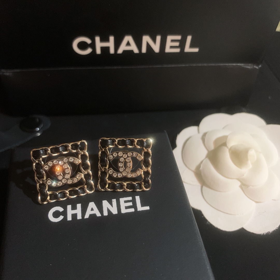 Chanel Earrings Silver