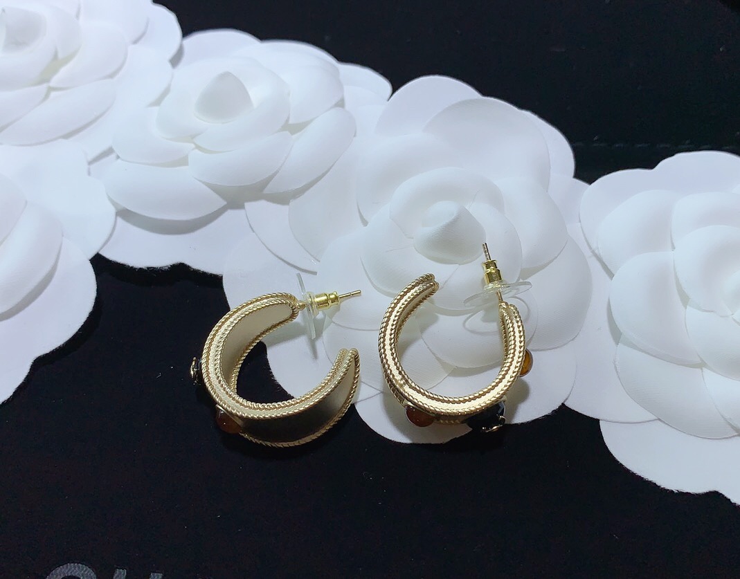 Chanel Earrings Silver