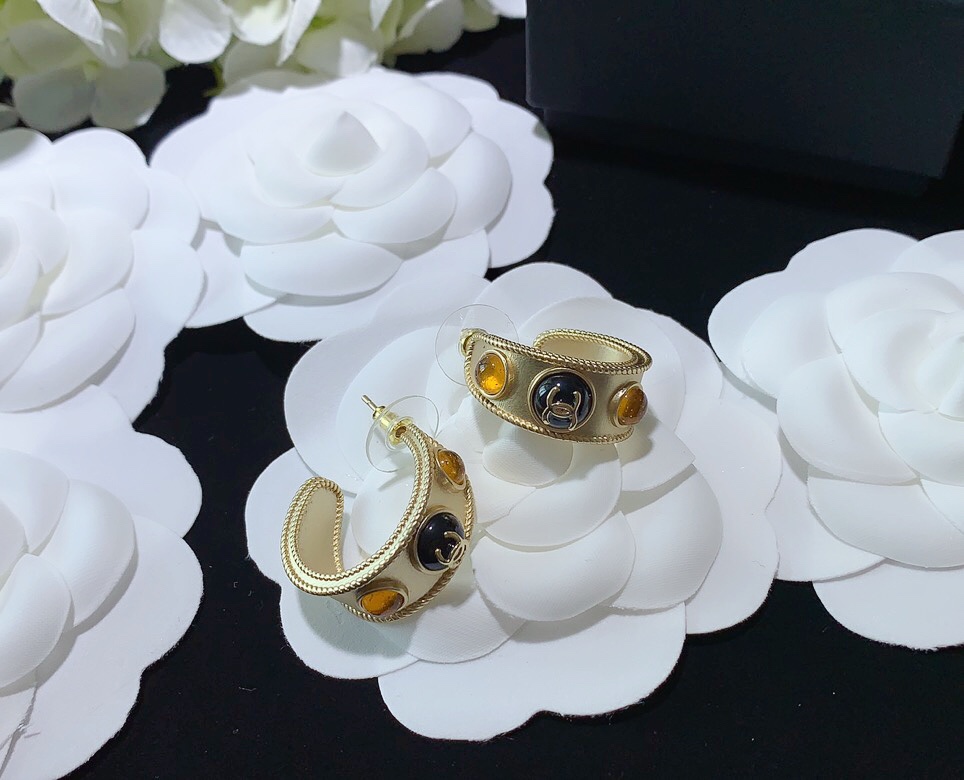 Chanel Earrings Silver