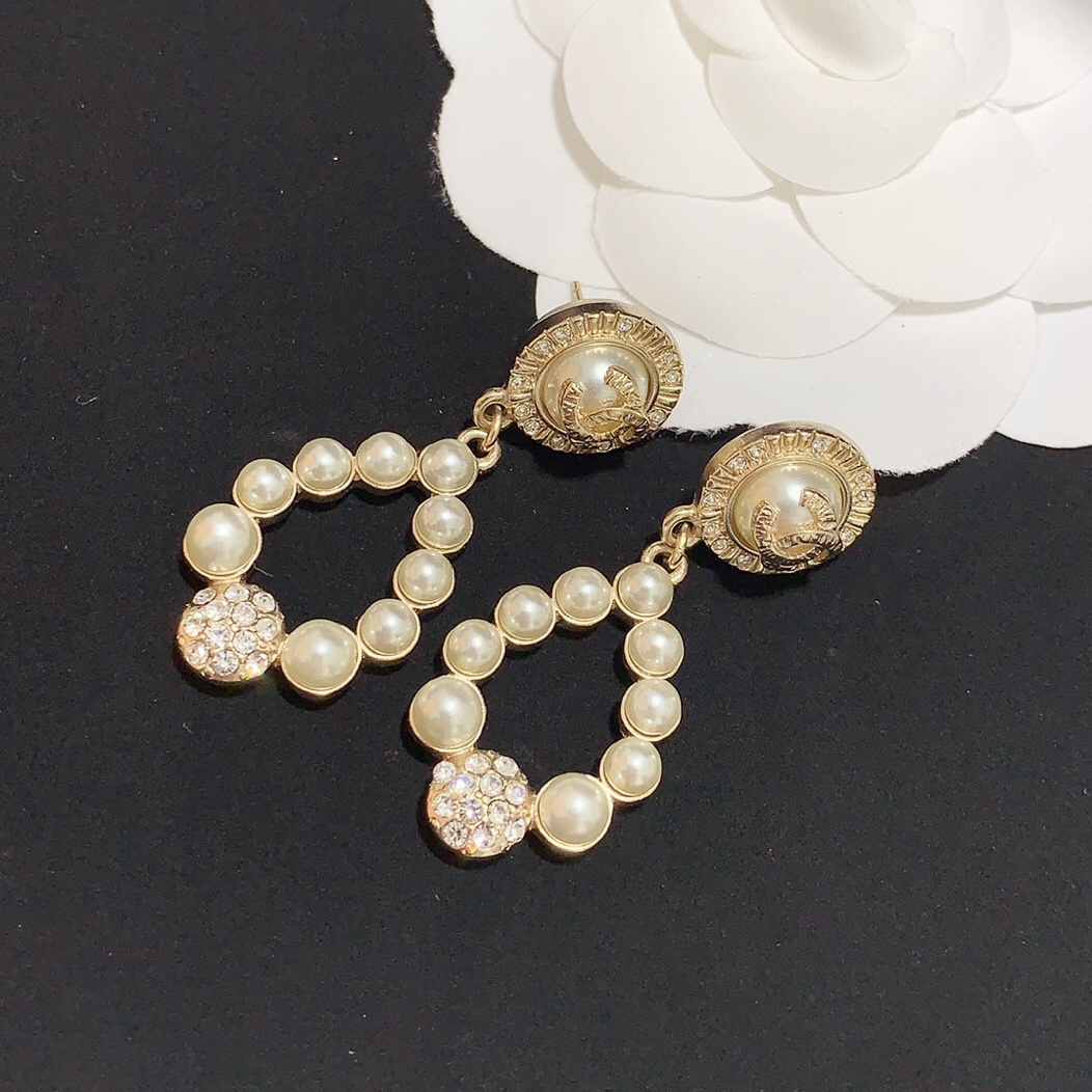 Chanel Earrings Silver