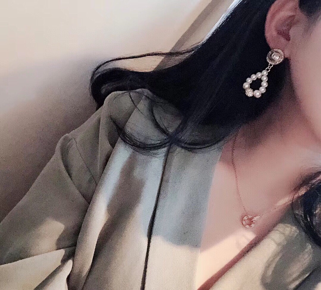 Chanel Earrings Silver