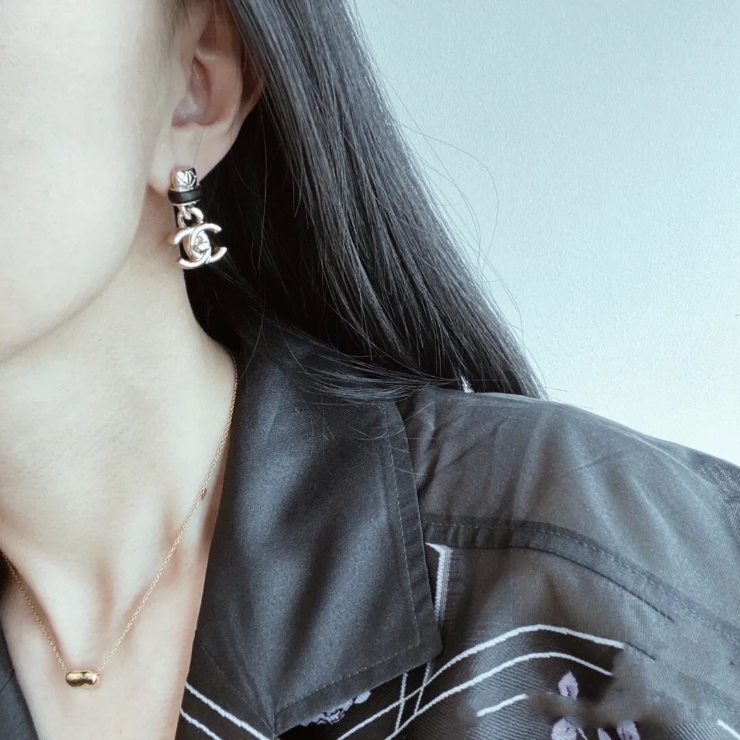 Chanel Earrings Silver