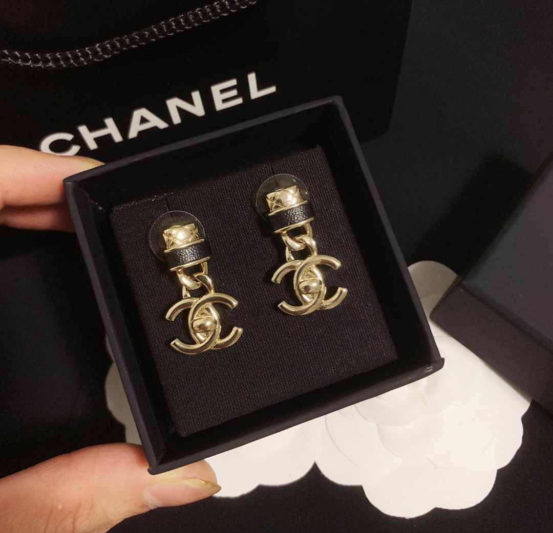 Chanel Earrings Silver