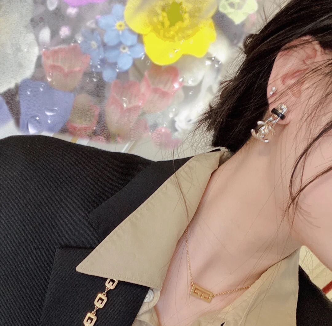 Chanel Earrings Silver