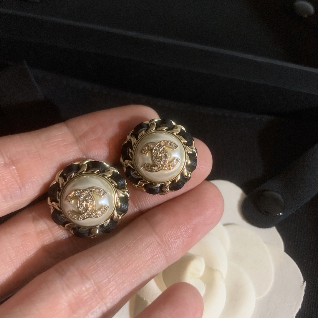 Chanel Earrings Silver