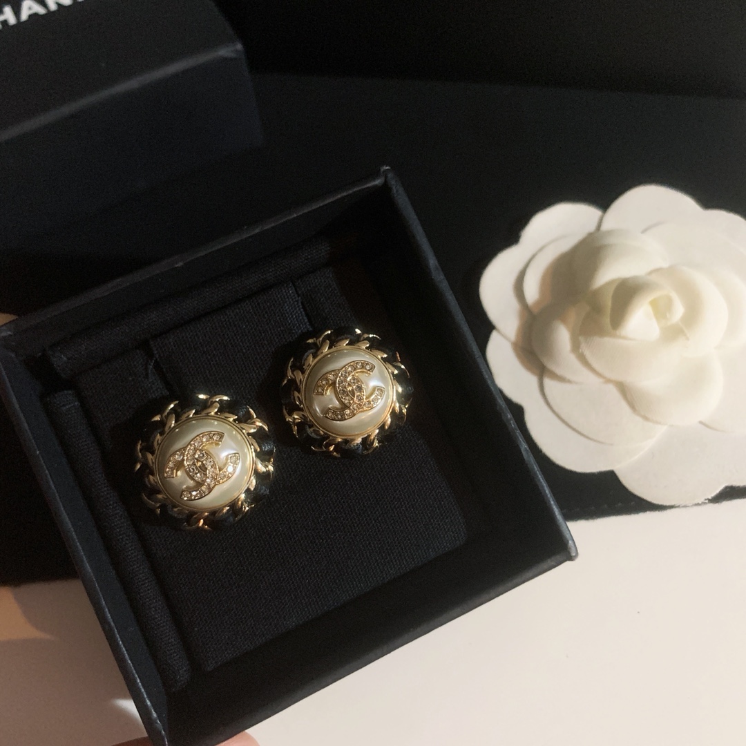 Chanel Earrings Silver