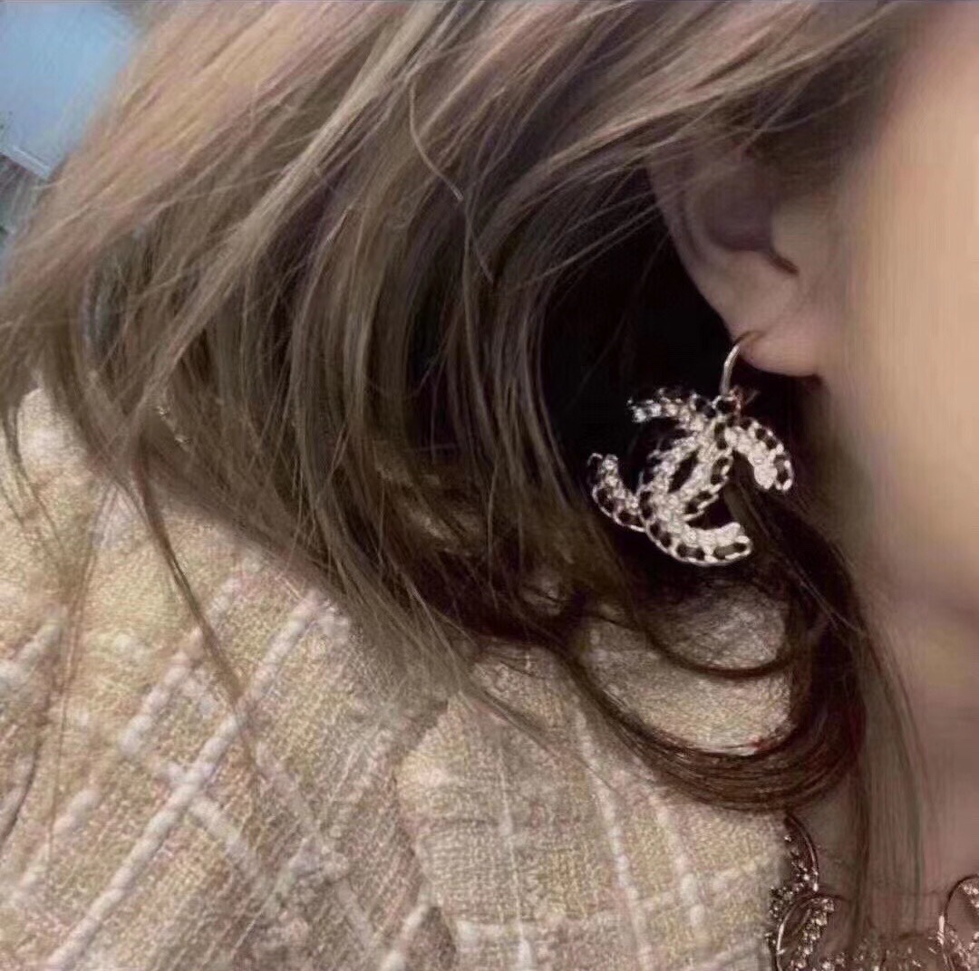 Chanel Earrings Silver