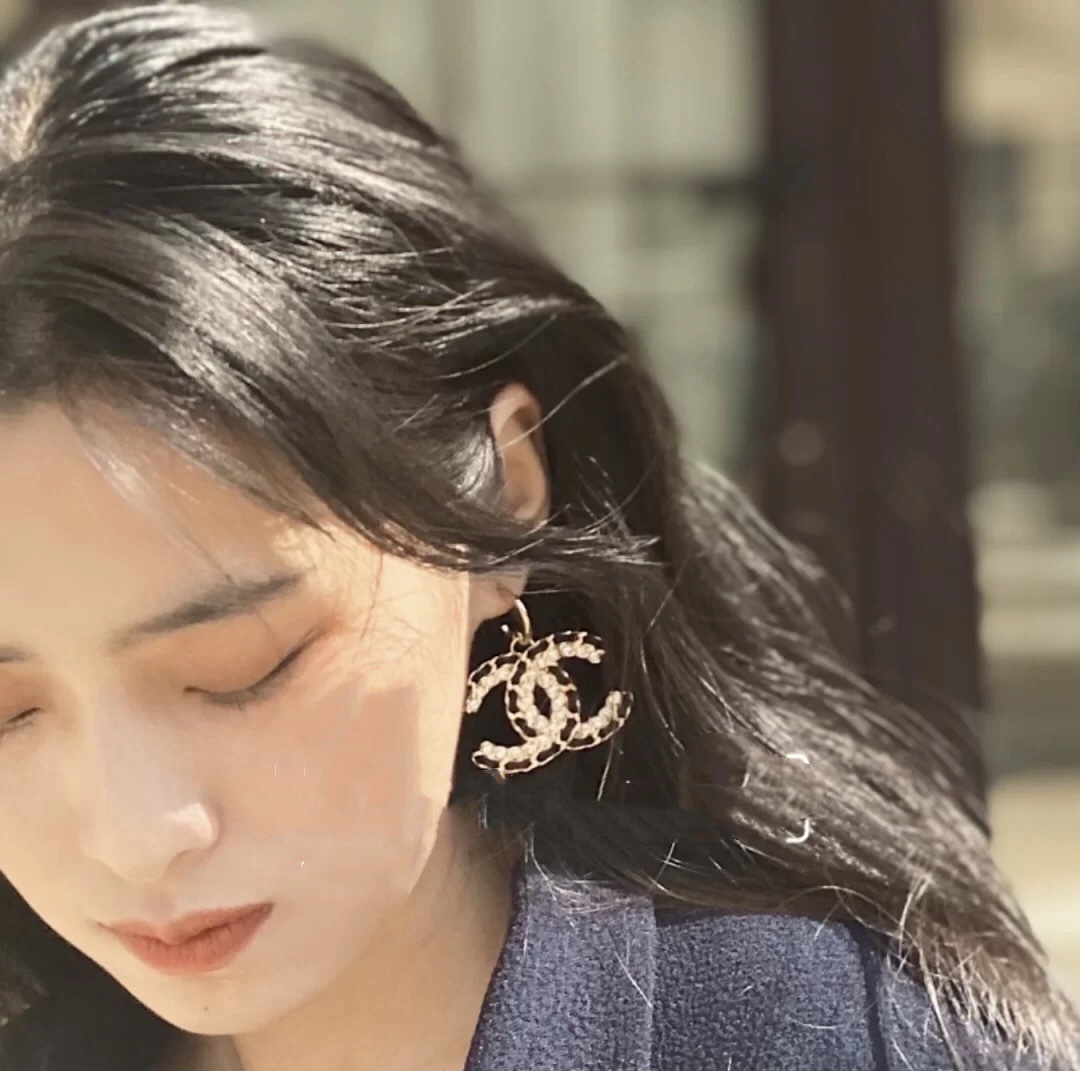 Chanel Earrings Silver