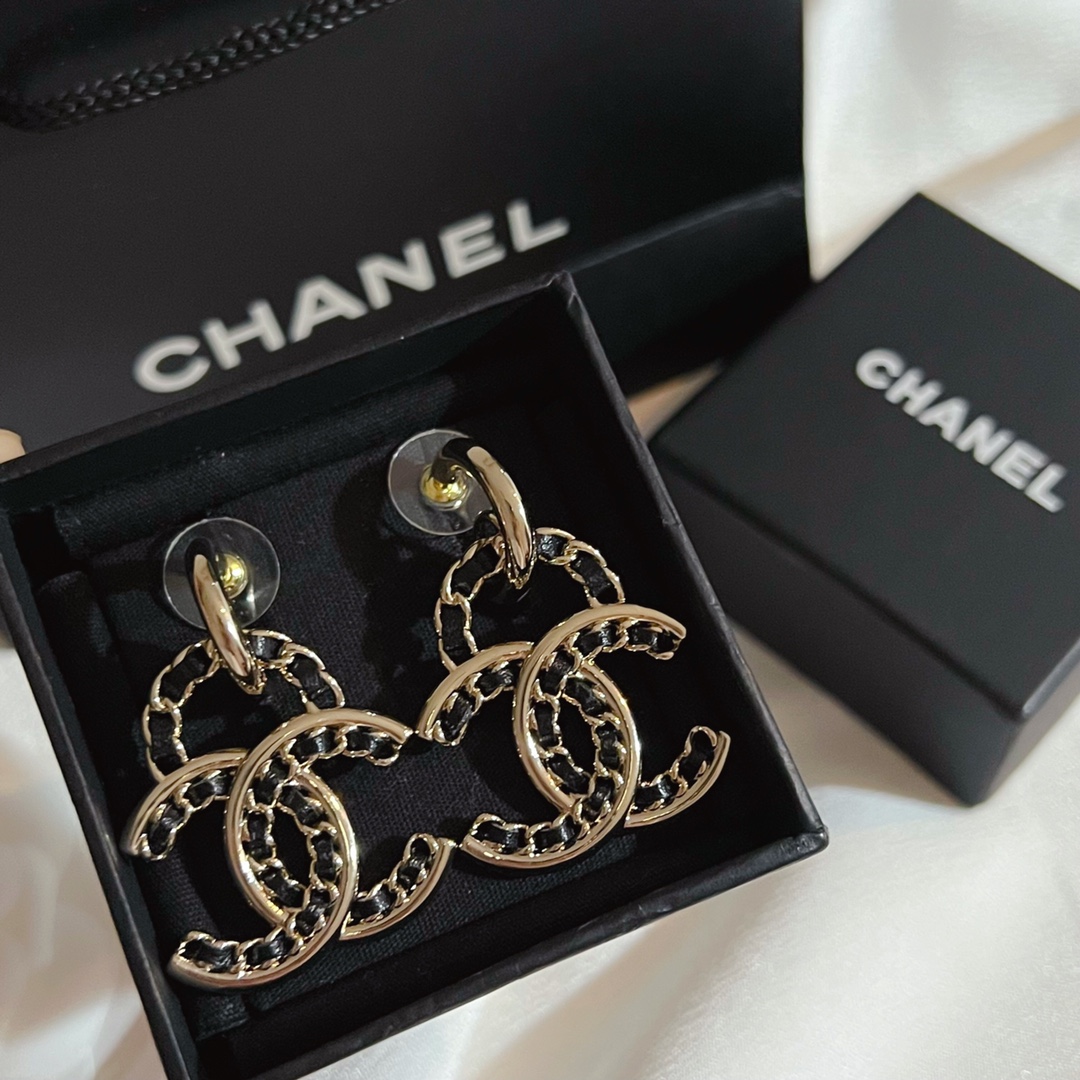 Chanel Earrings Silver