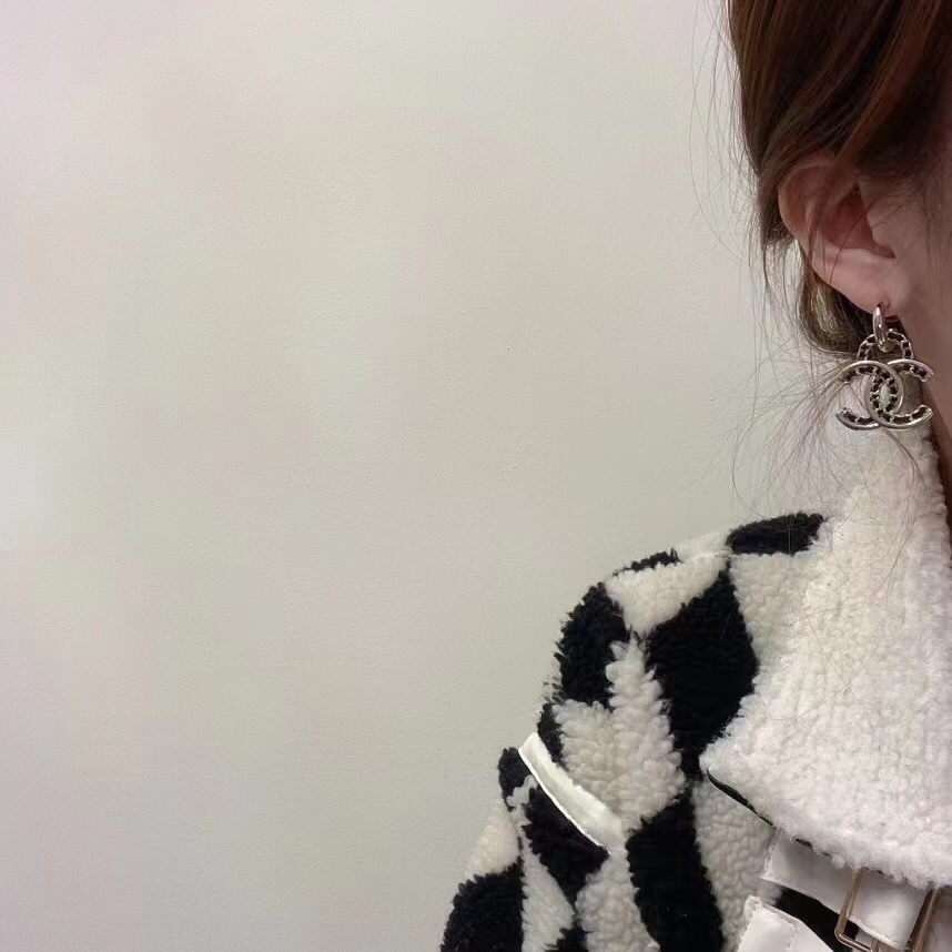 Chanel Earrings Silver